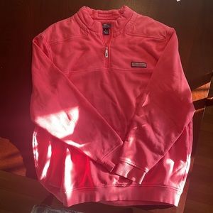 New men’s XL vineyard vines salmon Nantucket pink shep sweatshirt pullover